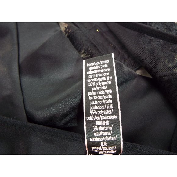 Victoria's Secret Black Mid-Rise Cheeky Medium - Picture 9 of 9